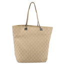 GUCCI GG Canvas Tote Bag Pink Silver 31243 Auth am11434-2