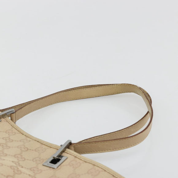 GUCCI GG Canvas Tote Bag Pink Silver 31243 Auth am11434