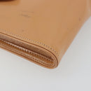 PRADA Shoulder Bag Patent leather Pink Gold Auth am11436-16