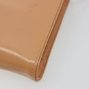 PRADA Shoulder Bag Patent leather Pink Gold Auth am11436-17