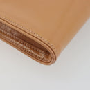 PRADA Shoulder Bag Patent leather Pink Gold Auth am11436-18