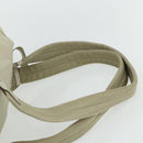 PRADA Backpack Nylon Ivory Silver Auth am11437-14