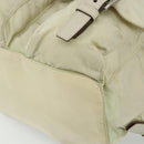 PRADA Backpack Nylon Ivory Silver Auth am11437-15