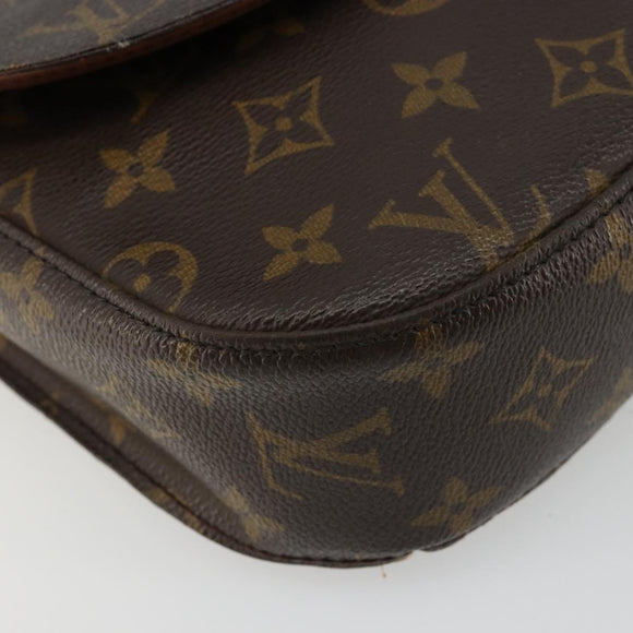 LOUIS VUITTON Monogram Saint Cloud GM Shoulder Bag M51242 LV Auth am11439