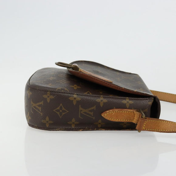 LOUIS VUITTON Monogram Saint Cloud GM Shoulder Bag M51242 LV Auth am11439