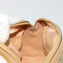 GUCCI GG Canvas Mini Hand Bag Beige Gold Auth am11440-19