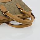 GUCCI GG Canvas Mini Hand Bag Beige Gold Auth am11440-7