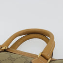 GUCCI GG Canvas Mini Hand Bag Beige Gold Auth am11440-8