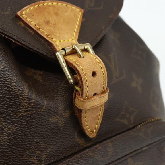 LOUIS VUITTON Monogram Montsouris MM Rugzak M51136 LV Auth am11442