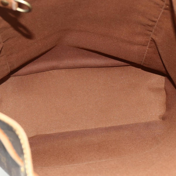 LOUIS VUITTON Monogram Montsouris MM Rugzak M51136 LV Auth am11442