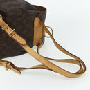 LOUIS VUITTON Monogram Montsouris MM Rugzak M51136 LV Auth am11442-7