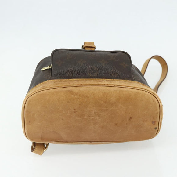 LOUIS VUITTON Monogram Montsouris MM Rugzak M51136 LV Auth am11442