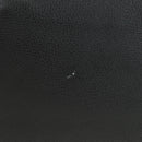 PRADA Tote Bag Leather Black Gold BR3847 Auth am11447V-2