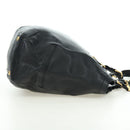 PRADA Tote Bag Leather Black Gold BR3847 Auth am11447V-5