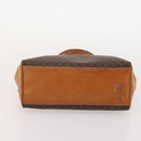 CELINE Macadam Canvas Shoulder Bag PVC Leather 2 Set Brown Auth am11453-17