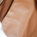 CELINE Macadam Canvas Shoulder Bag PVC Leather 2 Set Brown Auth am11453-19