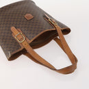 CELINE Macadam Canvas Shoulder Bag PVC Leather 2 Set Brown Auth am11453-5