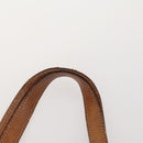 CELINE Macadam Canvas Shoulder Bag PVC Leather 2 Set Brown Auth am11453-6