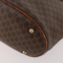 CELINE Macadam Canvas Shoulder Bag PVC Leather 2 Set Brown Auth am11453-9