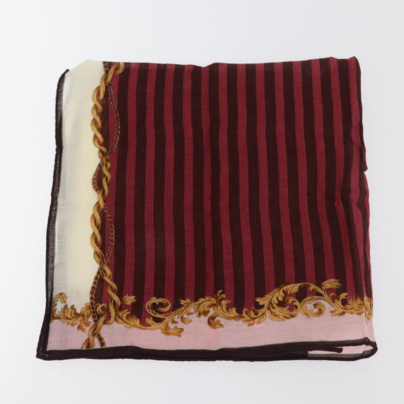 FENDI Handkerchief Cotton 2 Pieces set Red Blue Auth am11455A