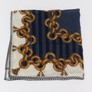 FENDI Handkerchief Cotton 2 Pieces set Red Blue Auth am11455A-6
