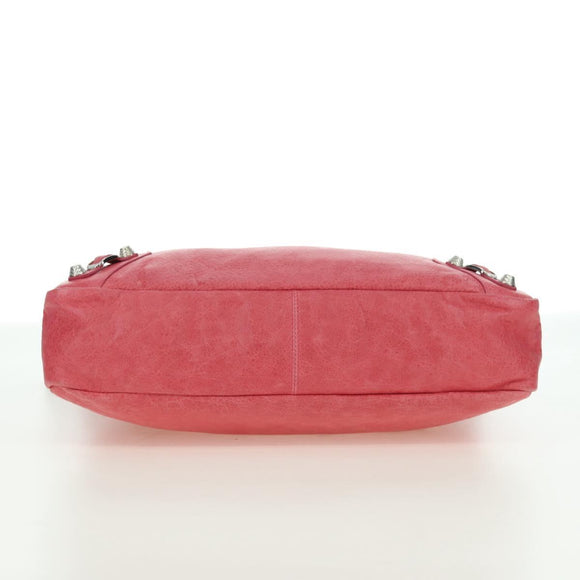 BALENCIAGA Giant Town Hand Bag Leather 2way Pink 240578 Auth am11459SAV