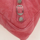 BALENCIAGA Giant Town Hand Bag Leather 2way Pink 240578 Auth am11459SAV-17