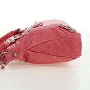 BALENCIAGA Giant Town Hand Bag Leather 2way Pink 240578 Auth am11459SAV-3