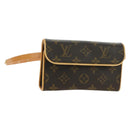 LOUIS VUITTON Monogram Pochette Florentine Waist bag M51855 LV Auth am11460V-1