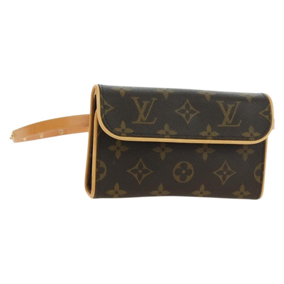 LOUIS VUITTON Monogram Pochette Florentine Waist bag M51855 LV Auth am11460V