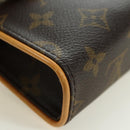 LOUIS VUITTON Monogram Pochette Florentine Waist bag M51855 LV Auth am11460V-17