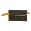 LOUIS VUITTON Monogram Pochette Florentine Waist bag M51855 LV Auth am11460V-13