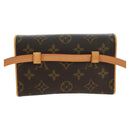 LOUIS VUITTON Monogram Pochette Florentine Waist bag M51855 LV Auth am11460V-2