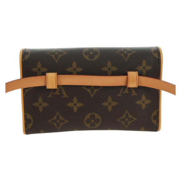 LOUIS VUITTON Monogram Pochette Florentine Waist bag M51855 LV Auth am11460V