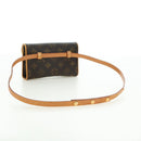 LOUIS VUITTON Monogram Pochette Florentine Waist bag M51855 LV Auth am11460V-7