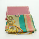 CARTIER Scarf Silk Khaki Auth am11464A-15
