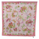 Salvatore Ferragamo Scarf Silk Pink Auth am11466V-1