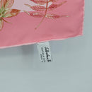 Salvatore Ferragamo Scarf Silk Pink Auth am11466V-12
