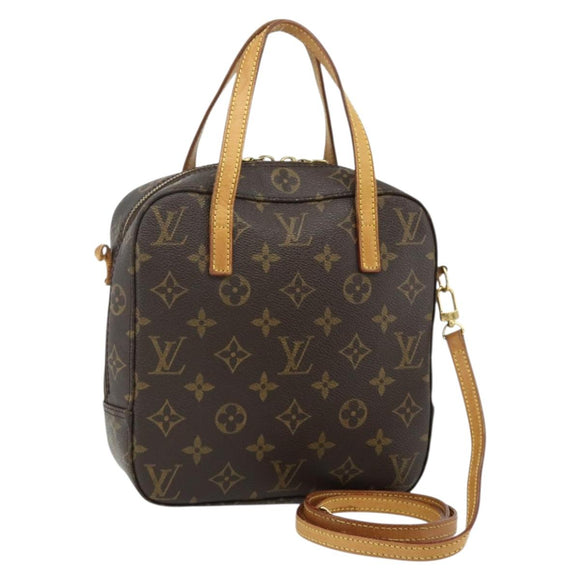LOUIS VUITTON Monogram Spontini Hand Bag M47500 LV Auth am11467