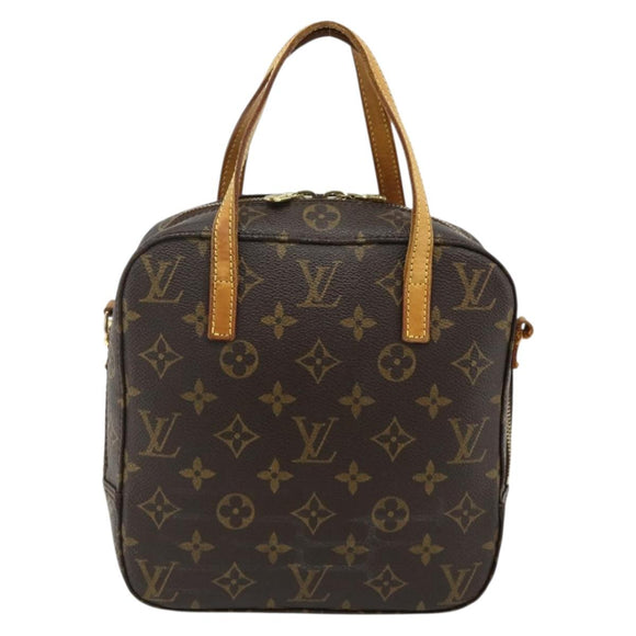 LOUIS VUITTON Monogram Spontini Hand Bag M47500 LV Auth am11467