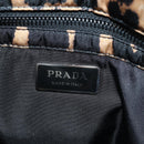 PRADA Hand Bag Nylon Leather 2way Yellow Auth am11470SAV-22