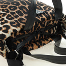 PRADA Hand Bag Nylon Leather 2way Yellow Auth am11470SAV-6