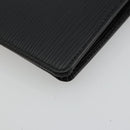 LOUIS VUITTON Epi Portefeuille Braza Long Wallet Black M60622 LV Auth am11471A-16