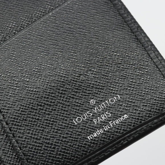 LOUIS VUITTON Epi Portefeuille Braza Long Wallet Black M60622 LV Auth am11471A