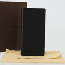 LOUIS VUITTON Epi Portefeuille Braza Long Wallet Black M60622 LV Auth am11471A-12