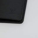 LOUIS VUITTON Epi Portefeuille Braza Long Wallet Black M60622 LV Auth am11471A-7