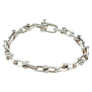 TIFFANY&Co. Hardware Small Link Armband Ag925 Zilver Auth am11473SM-1