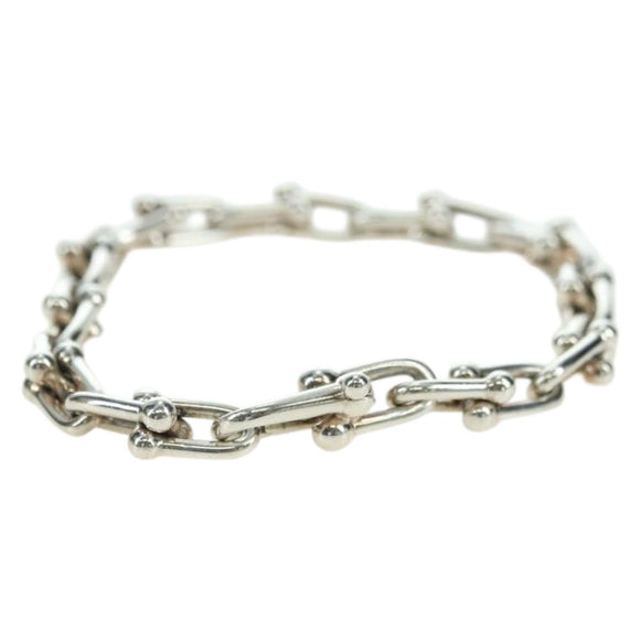 TIFFANY&Co. Hardware Small Link Armband Ag925 Zilver Auth am11473SM
