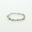TIFFANY&Co. Hardware Small Link Armband Ag925 Zilver Auth am11473SM-5