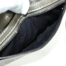 GUCCI GG Implementation Shoulder Bag PVC Gray Silver 201447 Auth am11476V-16